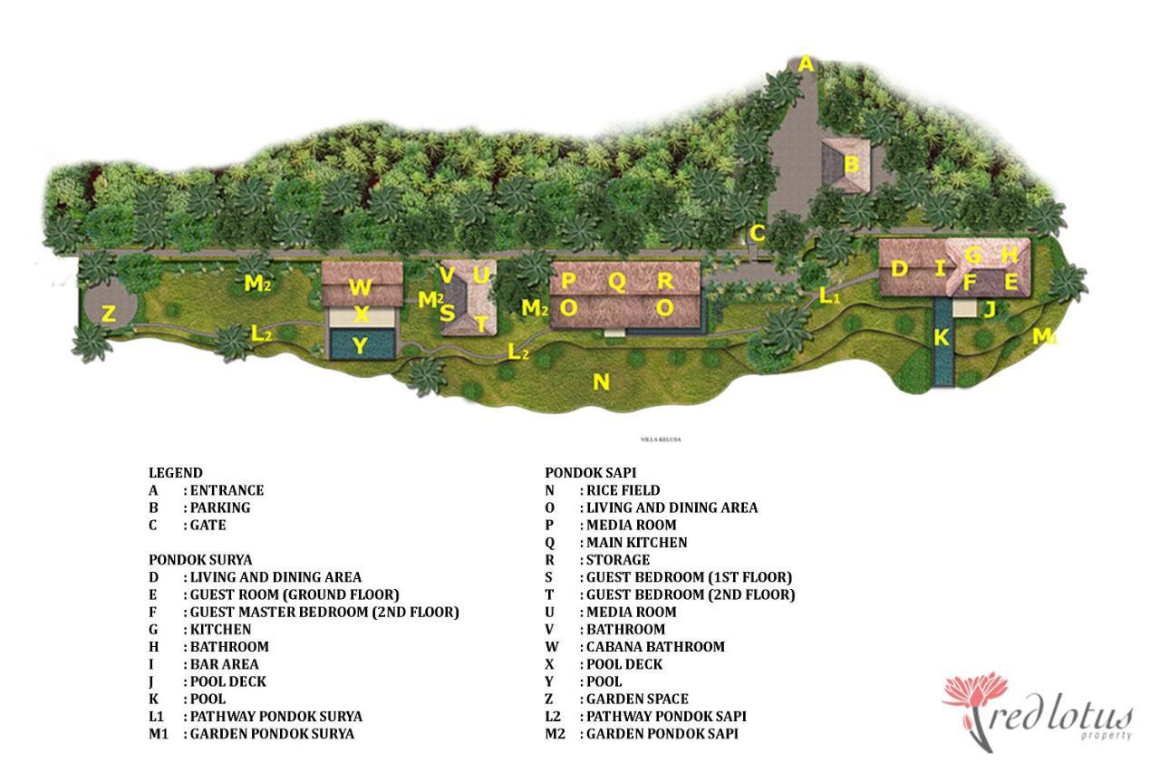 Villa Kelusa Ubud Buitenkant foto